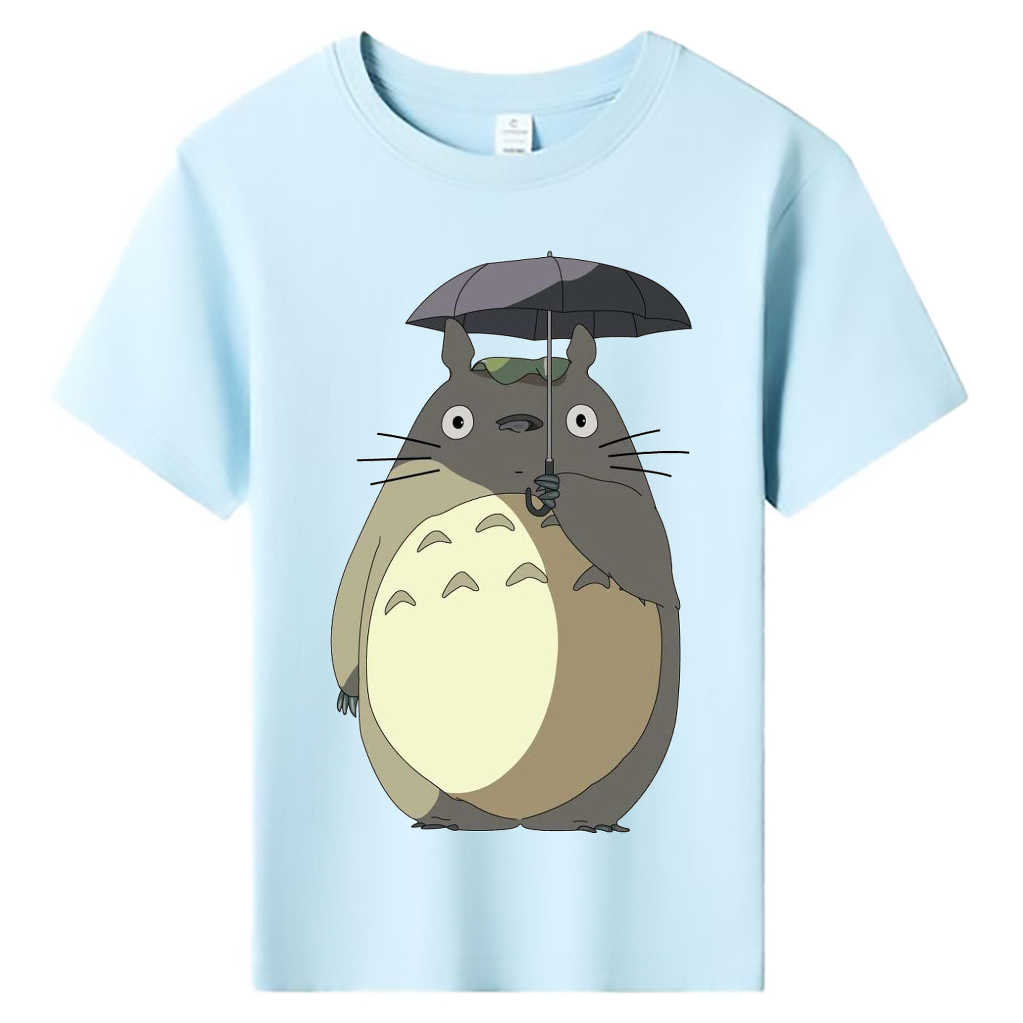 （画像用） となりのトトロ 草壁メイ 草壁サツキ My Neighbor Totoro Satsuki Kusakabe Mei Kusakabe 綿100％キッズTシャツ（フロントプリント）